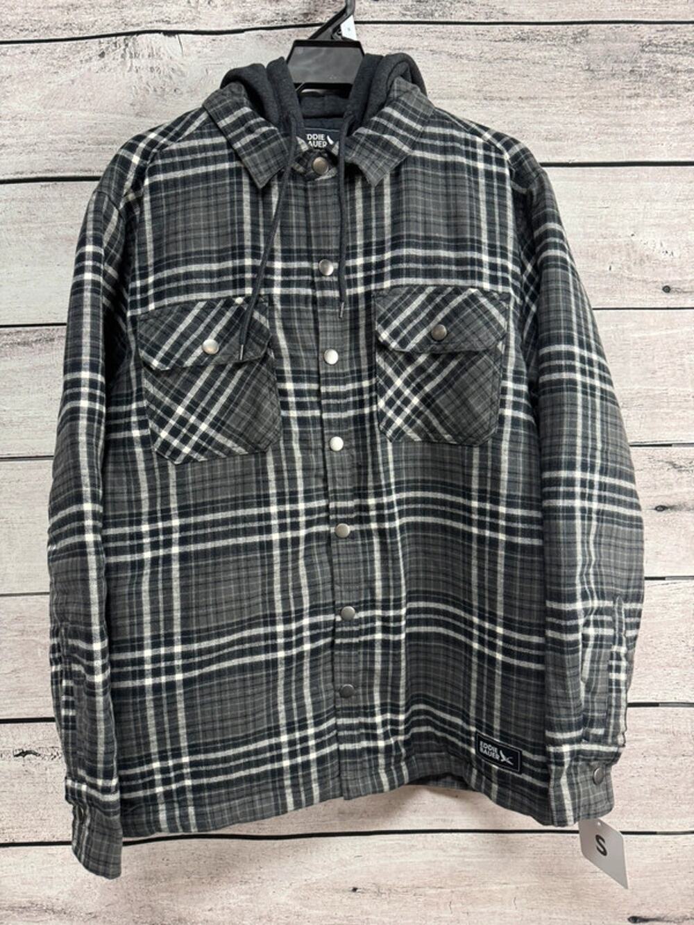 Men’s Eddie Bauer Hooded Shirt Jacket - Small